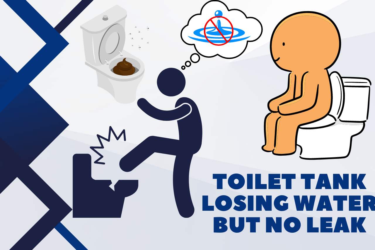 The Toilet Tank Losing Water But No Leak Reasons & Fixes!!